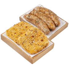 Herfstburger of herfstsaucijs
